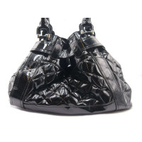 Burberry Beaton Bag Patent leather in Black