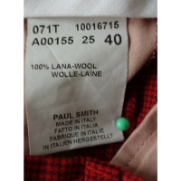 Paul Smith Hose aus Wolle in Rot