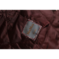 S Max Mara Jacket/Coat in Bordeaux
