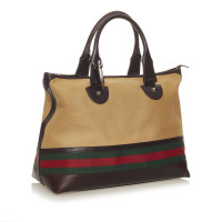 Gucci Tote bag in Tela in Crema
