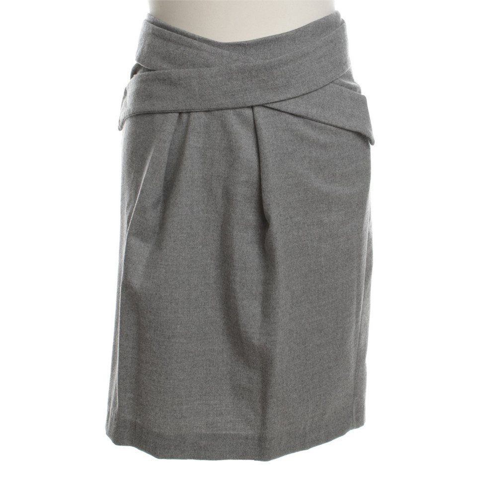 Jil Sander skirt with crossed straps