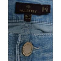 Mulberry Jeans Katoen in Blauw