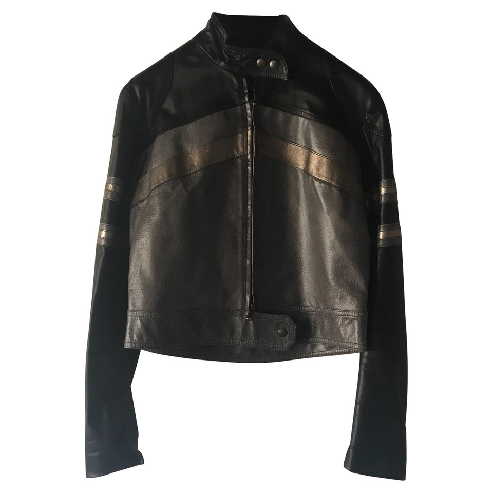 Antonio Marras Jacket/Coat Leather in Grey
