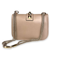 Valentino Garavani Glam Rock aus Leder in Beige