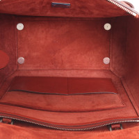 Céline Belt Bag Mini in Pelle in Rosso