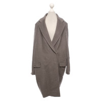 Odeeh Giacca/Cappotto in Lana in Grigio