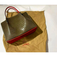 Christian Louboutin Cabata Tote in Pelle in Ocra