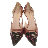 Missoni pumps gemaakt van leer