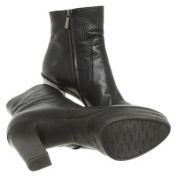 Santoni Bottines en Cuir en Noir