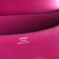 Hermès Constance Mini 18 aus Leder in Fuchsia
