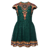 Valentino Garavani Kleid aus Baumwolle in Grün