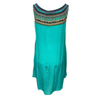 Camilla Dress Silk in Turquoise