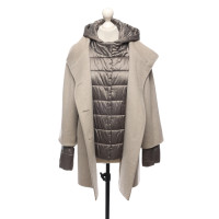 Cinzia Rocca Jacke/Mantel aus Wolle in Beige