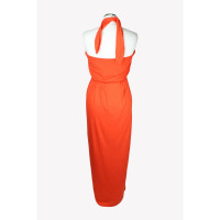 Hobbs Kleid aus Viskose in Orange