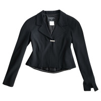 Chanel Blazer Wool in Black