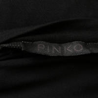Pinko Oberteil aus Jersey in Schwarz
