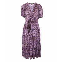 Ulla Johnson Kleid aus Baumwolle in Violett