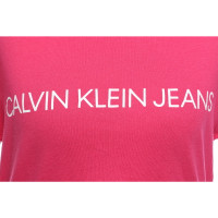 Calvin Klein Jeans Oberteil aus Baumwolle in Rosa / Pink