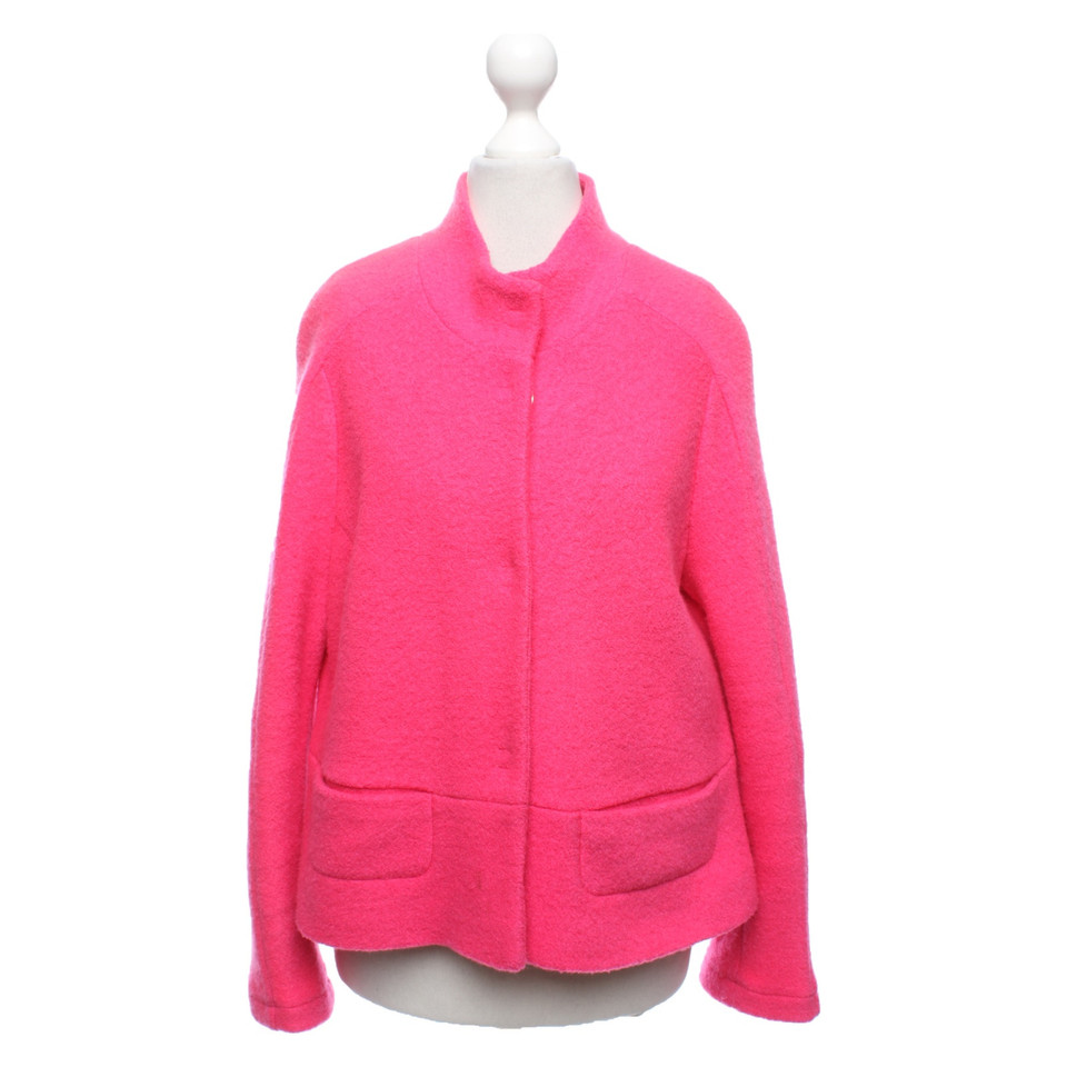 Laurèl Jacke/Mantel aus Wolle in Rosa / Pink