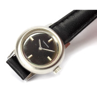Longines Armbanduhr aus Stahl in Schwarz