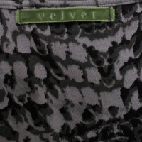 Velvet  Top with pattern