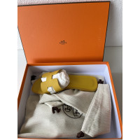 Hermès Oran aus Leder in Gelb