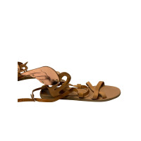 Ancient Greek Sandals Sandals Leather in Brown