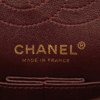 Chanel 2.55 aus Lackleder in Schwarz