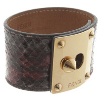 Fendi Armband aus Schlangenleder