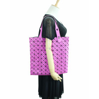Issey Miyake Tote Bag aus Leder in Rosa / Pink