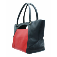 J.W. Anderson Tote bag in Pelle in Rosso