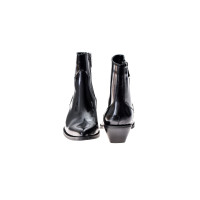 Calvin Klein Jeans Ankle boots Patent leather in Black