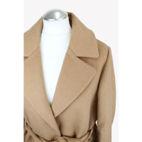 Bruuns Bazaar Jacket/Coat Wool in Beige