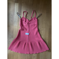 Hervé Léger Dress Viscose in Pink