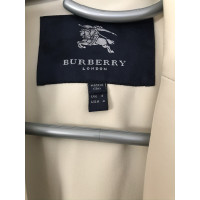 Burberry Jas/Mantel in Crème
