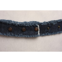 Pierantoniogaspari Belt Jeans fabric in Blue