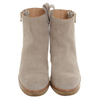 Closed Suede boots in beige