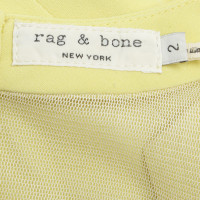 Rag & Bone vestito da cocktail di colore giallo
