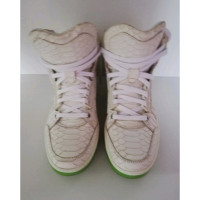 Dsquared2 Sneakers Leer in Crème