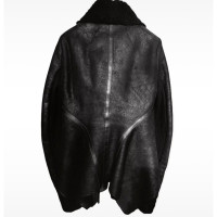 Rick Owens Jacket/Coat Fur in Black
