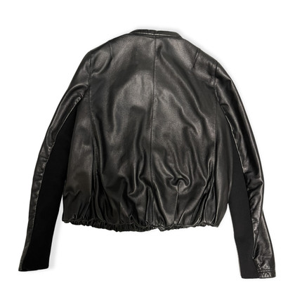 Neil Barrett Jacket/Coat Leather in Black
