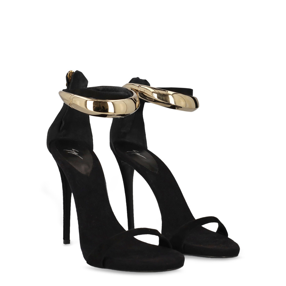 Giuseppe Zanotti Sandali in Pelle in Nero