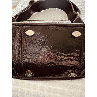 Escada Handbag Patent leather in Brown