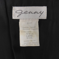 Genny Veste/Manteau en Laine en Noir
