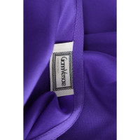 Gianni Versace Top Silk in Violet