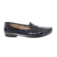 Bally Slippers/Ballerinas Patent leather in Blue