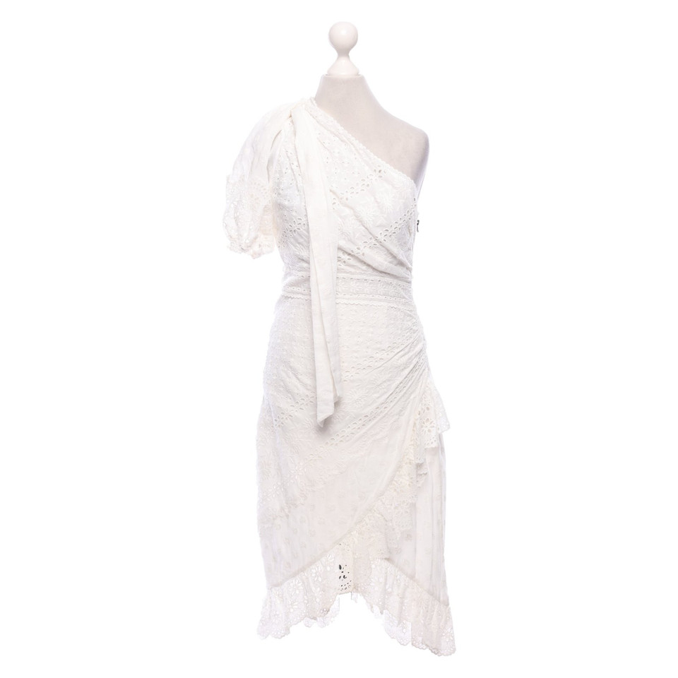 Ulla Johnson Kleid aus Baumwolle in Creme