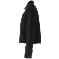 Cacharel Jacke/Mantel aus Baumwolle in Schwarz