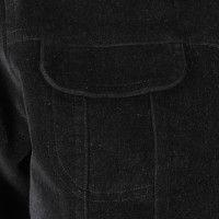Cacharel Jacke/Mantel aus Baumwolle in Schwarz