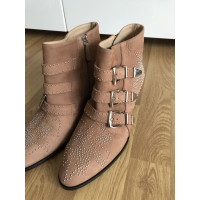 Chloé Susanna Boots en Cuir en Marron